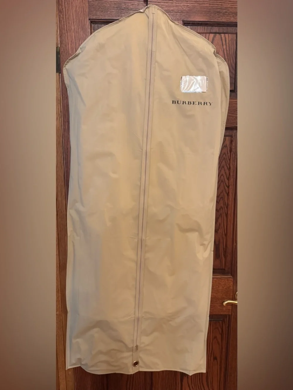 Vintage Burberry Beige Double-Breasted Kensington Trench Coat US Size 8 Slim - Picture 5 of 16